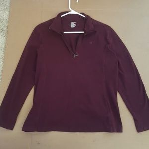 Gap long sleeve quarter zip shirt